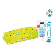 CHICCO Toothbrush and toothpaste set in case - Tiger, 3r+ - Oral Hygiene Set