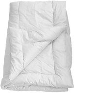 GrandmaOvečková.cz Traditional year-round quilted blanket made of sheep wool 135 × 200 cm - Duvet 