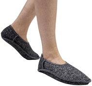 GrandmaOvečková.cz Elastic ankle socks (ballerinas) from merino wool dark grey EU 40 - 43 - Sleeves