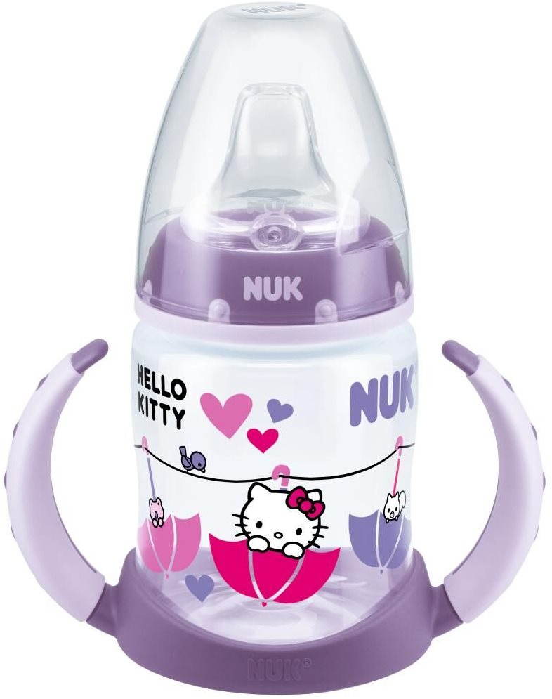 Nuk hello 2024 kitty bottle