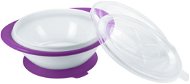 NUK Children's Bowl with Lids and Suction Cup - Violet - Children's Bowl