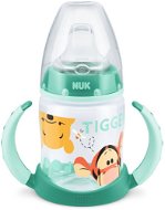NUK fľaša na učenie Macko Puf, 150 ml - zelená - Detská fľaša na pitie