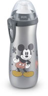 NUK fľaša Sports Cup, 450 ml – Mickey, sivá - Detská fľaša na pitie