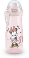 Gyerek kulacs NUK sportcumisüveg 450 ml - Mickey, rózsaszín - Láhev na pití pro děti