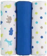 T-tomi Fabric TETRA diapers blue giraffe - Cloth Nappies