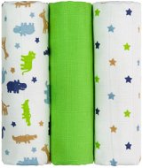 T-tomi Fabric TETRA diapers green crocodiles - Cloth Nappies