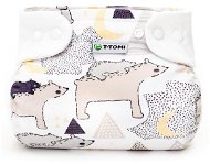 T-TOMI Orthopaedic Abduction Nappies  - Snaps, Bears (5 - 9kg) - Abduction Nappies