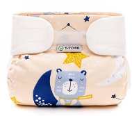 T-TOMI orthopaedic Abduction Nappies - Velcro, Night Bears (3 - 6kg) - Abduction Nappies