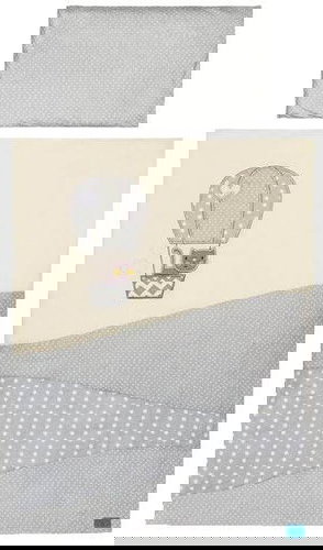 Belisima 3 piece bedding set - beige - Crib Bedding - Main image