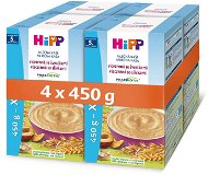 HiPP PRAEBIOTIK Multigrain with Plums 4 × 450g - Milk Porridge
