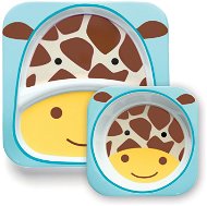 Skip hop Zoo Jedálenská súprava - Žirafa - Detská jedálenská súprava