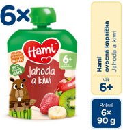 Hami Strawberry and Kiwi 6 × 90g - Baby Food