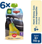 Hami Disney Cars Pear 6 × 110g - Baby Food
