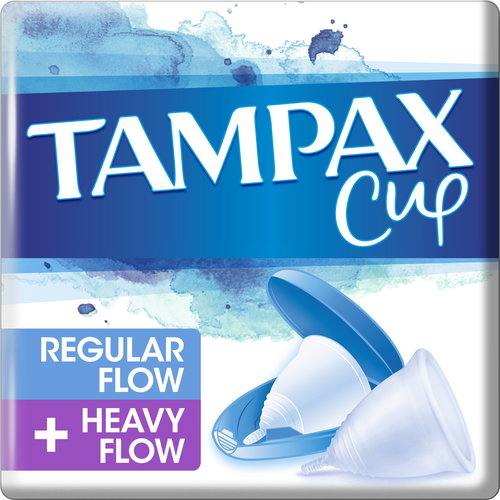 TAMPAX Multipack Normal Flow + Heavy Flow - Menstrual Cup - Main image
