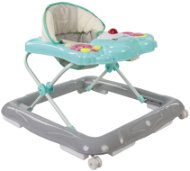 SUN BABY Bear with Rattles - Grey / Turquoise - Baby Walker