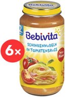 BEBIVITA Tomato Sauce with Pasta and Ham 6× 250g - Baby Food