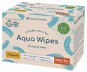 Aqua Wipes BIO Aloe Vera 100% folding napkins 99% wateer 12× 64 pcs - Baby Wet Wipes