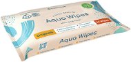 Aqua Wipes BIO Aloe Vera 100% rozložiteľné obrúsky 99% vody, 64 ks - Detské vlhčené obrúsky