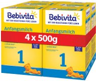 BEBIVITA 1 Infant Formula 0m + 4× 500g - Baby Formula