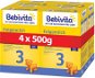 BEBIVITA 3 Follow-on Formula 9m + 4× 500g - Baby Formula