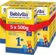 BEBIVITA 1+ pokračovací kojenecká výživa 5× 500 g - Kojenecké mléko