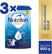 Nutrilon 3 Advanced (3× 800 g) - Kojenecké mléko