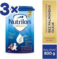 Nutrilon 4 Advanced Batoľacie mlieko 3× 800 g - Dojčenské mlieko