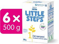 NESTLÉ LITTLE STEPS 1 počiatočné mlieko 6× 500 g - Dojčenské mlieko