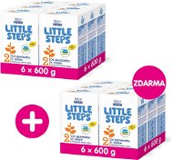 LITTLE STEPS 2 Continuation Milk 6m+ 2×600g - Baby Formula