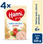 Hami Rice Porridge Strawberry 4× 225g - Milk Porridge
