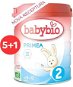 BABYBIO PRIMEA 2 Bio 6× 800 g - Dojčenské mlieko