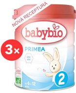 BABYBIO PRIMEA 2 Bio 3× 800 g - Dojčenské mlieko