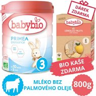 BABYBIO PRIMEA 3 Bio 800 g + dětská BIO kaše 200 g - Kojenecké mléko