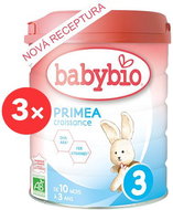 BABYBIO PRIMEA 3 Organic 3× 800g - Baby Formula