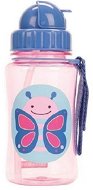 Skip Hop Zoo bottle with a straw - Butterfly - Children's Water Bottle