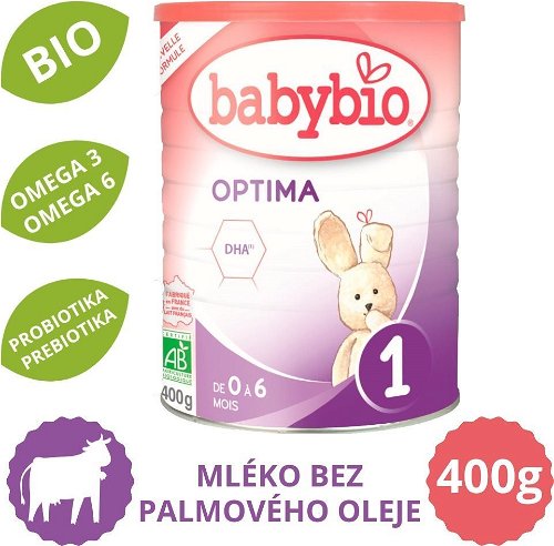 BABYBIO OPTIMA 1 Bio 400g - Baby Formula