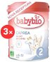 BABYBIO CAPREA 2 Goats' Milk 3× 800g - Baby Formula