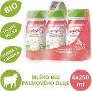 BABYBIO Croissance 3 Organic 6 × 250ml + Baby ORGANIC Porridge 200g - Liquid Baby Formula