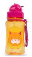 Skip Hop Zoo bottle with a straw - Kitty - Children's Water Bottle