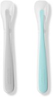 Skip Hop Silicone Spoons 6m+ Easy Feed Grey, Teal 2 pcs - Baby Spoon
