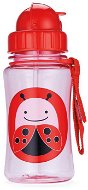 Skip Hop Zoo Bottle with a Straw  - Ladybird - Children's Water Bottle