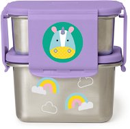 Skip Hop Zoo Dinosaur Food Carrier 3m+ Unicorn 2 pcs - Children's Bowl