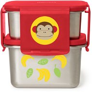 Skip Hop Zoo Food Carrier 3m+ Monkey 2 pcs - Children's Bowl