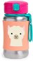 Skip Hop Zoo Bottle with Straw Lama 12m+ 350ml - Children's Water Bottle