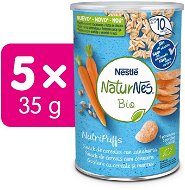 NATURNES Organic NutriPuffs Carrots 5× 35g - Crisps for Kids