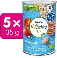 NATURNES Organic NutriPuffs Tomato 5× 35g - Crisps for Kids
