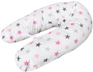 Nursing Pillow COSING Nursing Pillow 195cm - Stars Pink - Kojicí polštář