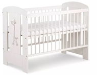 Cot KLUPŚ Cot Safari Giraffe White - Dětská postýlka