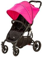 VALCO SNAP 4 BLACK - pink hood - Baby Buggy