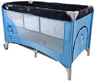 Travel Bed COSING ADAM with Adjustable Positions - Dolphin Blue - Cestovní postýlka